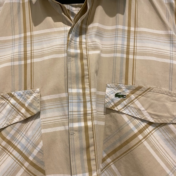 Lacoste Slim Fit Men’s Casual Shirt - Picture 2 of 5